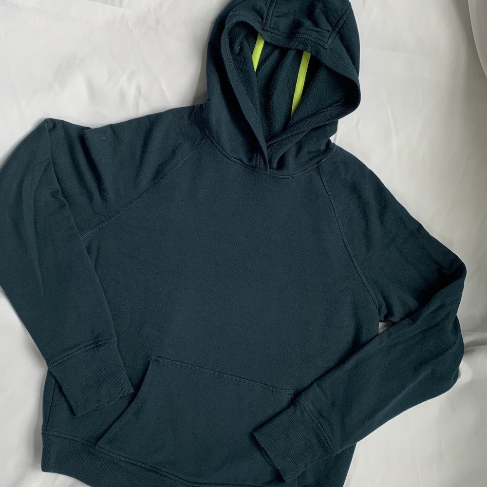 Athleta GiRL Criss Cross Back Hoodie Sweatshirt